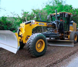 Аренда грейдера John Deere 672G с 3D-нивелированием